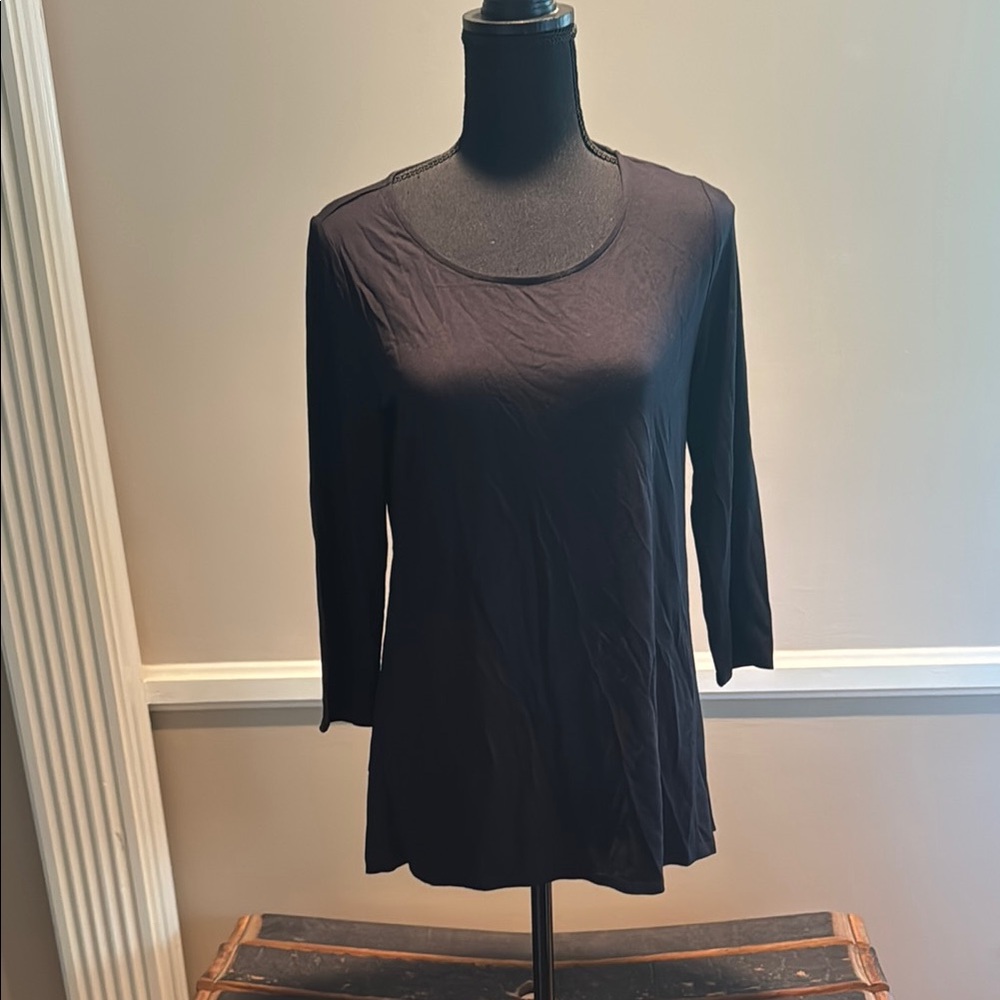 Alfani Black Long Sleeve Women's Top
